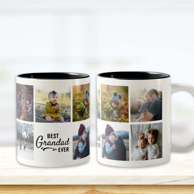 Best Grandad Ever Custom Photo Mug (Creator Uploaded)