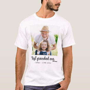 Best Grandad Ever Photo T-Shirt