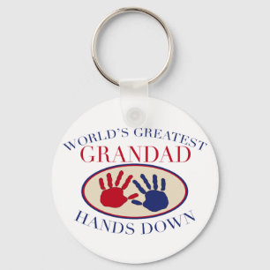 Best    Grandad Hands Down Key Ring