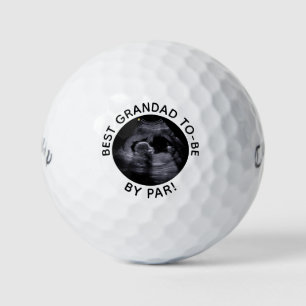 Best Grandad To Be Ultrasound Sonogram Golf Balls