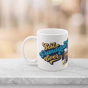 Best Granddad Ever   Grandfather Photo Coffee Mug