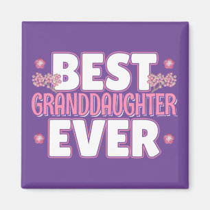 Best Granddaughter Ever - Cherry Blossoms Magnet