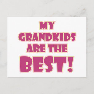 Best Grandkids Postcard