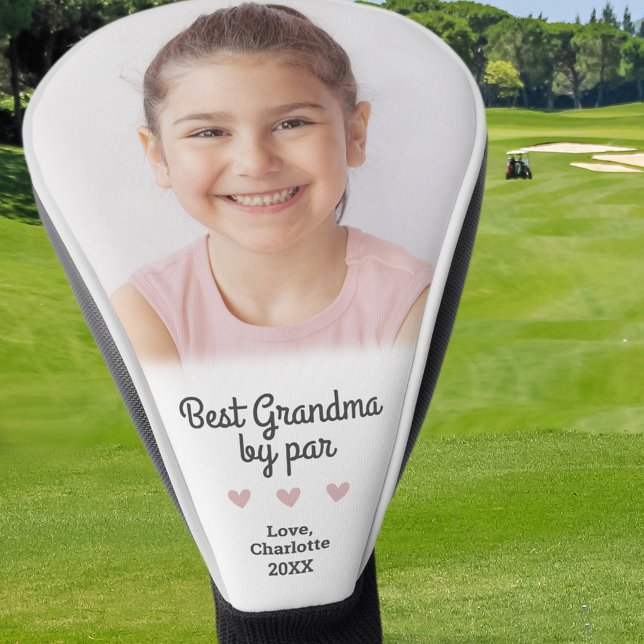 Best Grandma By Par Create Unique Custom Photo Golf Head Cover (Best Grandma By Par Create Unique Custom Photo Golf Head Cover)