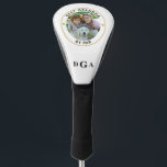BEST GRANDMA BY PAR Photo Monogram Golf Head Cover<br><div class="desc">For the special golf-enthusiast grandmother, create a unique photo golf head cover with the editable title BEST GRANDMA BY PAR and personalised with a photo and her monogram. PHOTO TIP: For fastest/best results, choose a photo with the subject in the middle and/or pre-crop it to a square shape BEFORE uploading....</div>