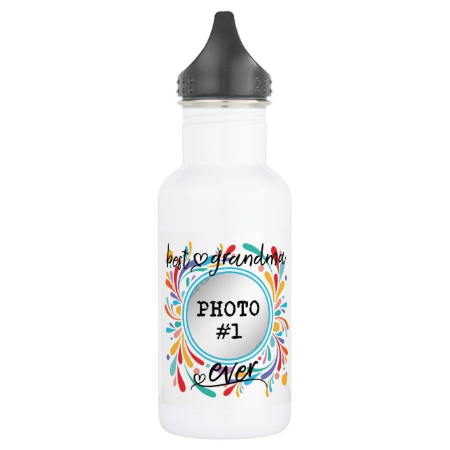 Best Grandma Ever 532 Ml Water Bottle (Left)