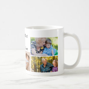 Best Grandma Ever 5 Photo Collage cute Coffee Mug
