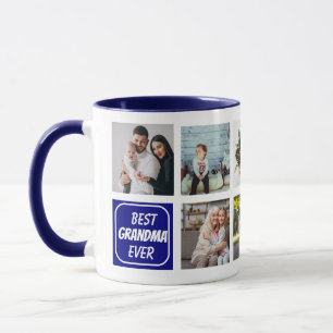 Best Grandma Ever 8 Custom Photo Mug