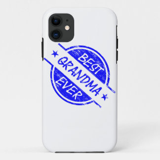 Best Grandma Ever Blue iPhone 11 Case
