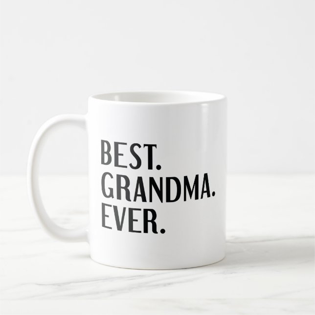 Best Grandma Ever Coffee Mug (Left)