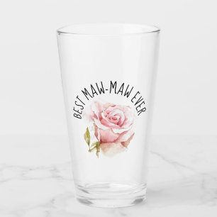 Best Grandma Ever Custom Glass