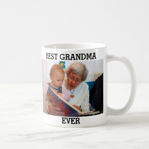 Best Grandma Ever Custom Photo Create Your Own Coffee Mug