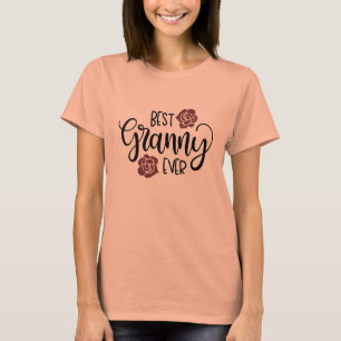 Best Grandma Ever Design T-Shirt