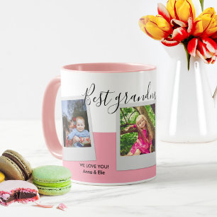 BEST GRANDMA EVER Gifts Personalised Custom Photo Mug