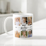 Best Grandma Ever - Grandchildren Photo Collage Coffee Mug<br><div class="desc">Celebrate the "Best Grandma Ever" with this personalised Grandchildren Photo Collage Coffee Mug. This thoughtful gift features a lovingly arranged collage of cherished photos capturing special moments, complemented by a heartfelt message. Crafted from high-quality ceramic, it is both microwave and dishwasher safe, ensuring convenience and durability. This meaningful keepsake is...</div>
