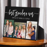 Best Grandma Ever - Grandchildren Photo Collage Plaque<br><div class="desc">Celebrate the "Best Grandma Ever" with this personalised Grandchildren Photo Collage Plaque. This heartfelt gift features a beautifully arranged collage of cherished photos capturing special moments, complemented by a loving message. Crafted from high-quality materials with a sleek finish, it's ideal for displaying at home as a cherished keepsake. Perfect for...</div>