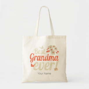 Best Grandma Ever Grandma Vintage Grandmother Tote Bag