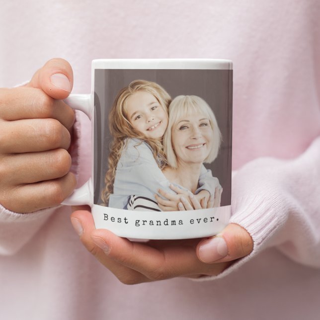 Best Grandma Ever Grandmother Full Photo Coffee Mug (Creator Uploaded)