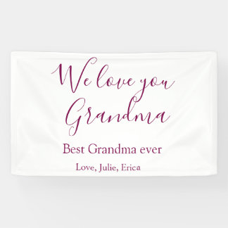 best grandma ever grandparents photo gifts classic banner