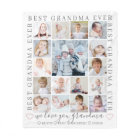BEST GRANDMA EVER Love You 17 Photo White
