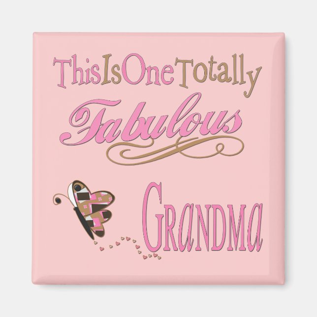 Best Grandma Ever Magnet (Front)