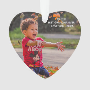 Best Grandma Ever Merry Christmas Grandparents Ornament