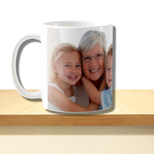 Best Grandma Ever Names Photo Mug