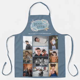 Best Grandma Ever Nautical Coastal Photo Collage Apron