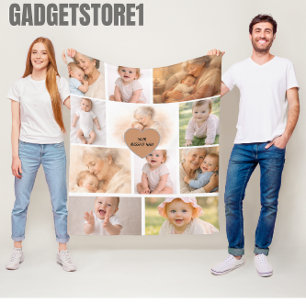 Best Grandma Ever – Perfect Grandparents Day Fleece Blanket