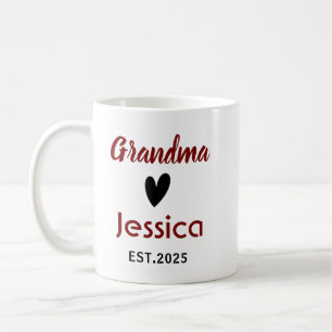 Best Grandma Ever Photo Collage   Grandparents Coffee Mug