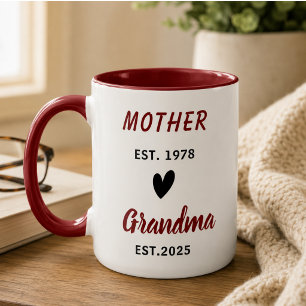 Best Grandma Ever Photo Collage   Grandparents Mug