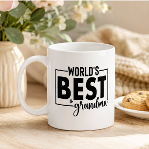 Best Grandma Ever Photo Grandparents Day Coffee Mug