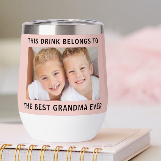 Best Grandma Ever Photo Pink (Creator Uploaded)
