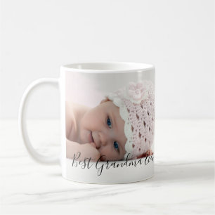 Best Grandma Ever Two Photo  Coffee Mug