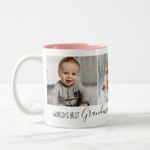 "Best Grandma/Grandpa" Photo Coffee Mug Gift 
