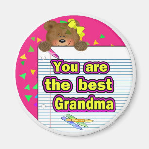 Best Grandma Magnet