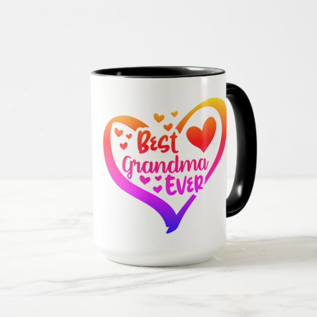 Best Grandma Mug (Front Right)