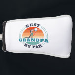 Best Grandpa By Par Custom Fathers Day Retro Golf Head Cover<br><div class="desc">Retro Best Grandpa By Par design you can customise for the recipient of this cute golf theme design. Perfect gift for Father's Day or grandfather's birthday. The text "GRANDPA" can be customised with any dad moniker by clicking the "Personalise" button above. Can also double as a company swag if you...</div>