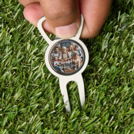 Best Grandpa by Par | Custom Photo and Name Divot Tool