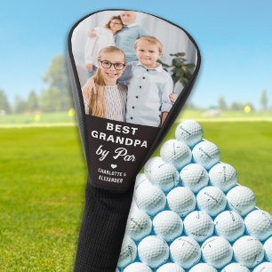 Best GRANDPA By PAR Custom Picture Father's Day Golf Head Cover