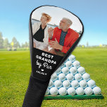 Best GRANDPA By Par Father's Day Custom Photo Golf Head Cover<br><div class="desc">Best Grandpa By Par ... Two of your favourite things, golf and your grand kids ! Now you can take them with you as you play 18 holes . Customise these golf head covers with your grandchild's favourite photo and name. Great gift to all golf dads and golf lovers, grandfather...</div>