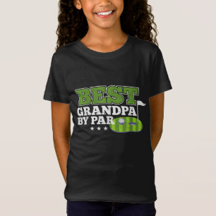 Best Grandpa By Par Father's Day Golf Sports Lover T-Shirt