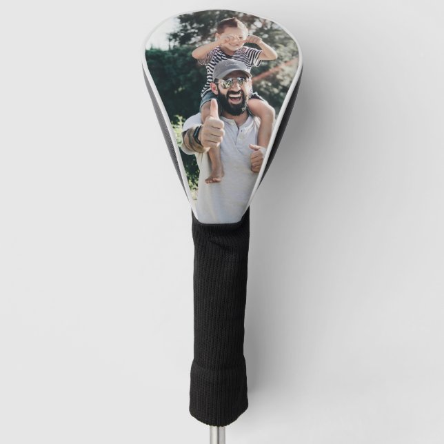 Best Grandpa By Par Modern Fathers Day  Golfer Golf Head Cover (Front)