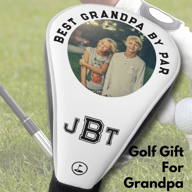 Best Grandpa By Par Monogram Photo Golf Head Cover (Best Grandpa By Par Monogram Photo Golf Head Cover)