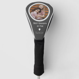 Best Grandpa by Par Photo Golf Head Cover