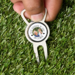 BEST GRANDPA BY PAR Photo Personalised fathers day Divot Tool<br><div class="desc">Designed by the Arty Apples</div>
