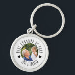 BEST GRANDPA BY PAR Photo Personalised fathers day Key Ring<br><div class="desc">Designed by the Arty Apples</div>