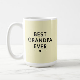 Best grandpa ever coffee mug