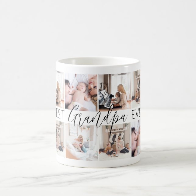Best Grandpa Ever Coffee Mug (Center)