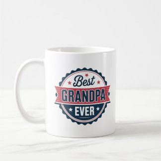 Best Grandpa Ever Coffee Mug